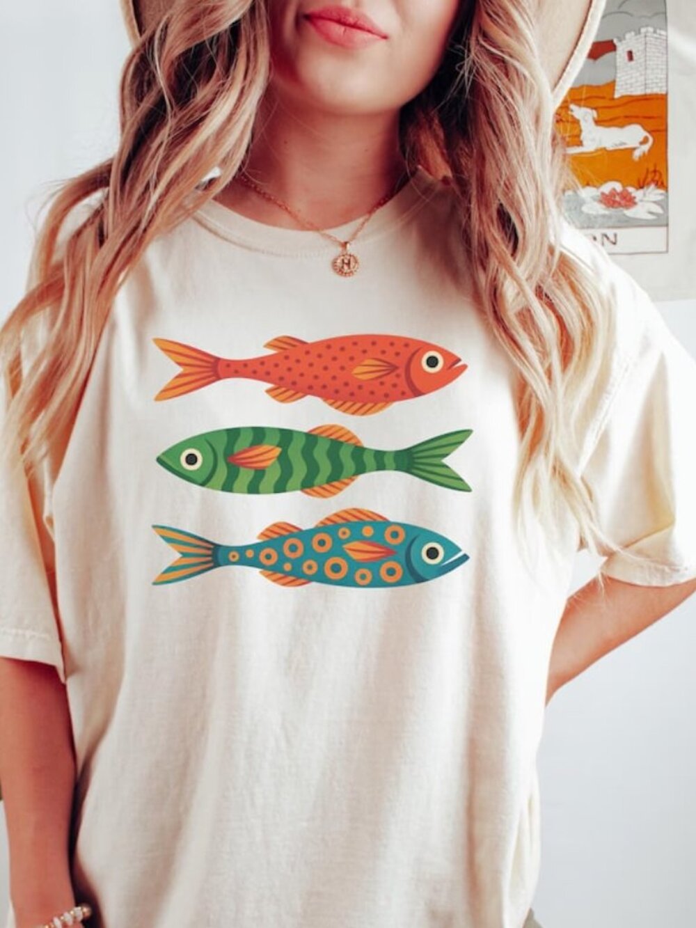 Funny Fish Shirt, Ocean Tshirt, Summer Vbes Tee